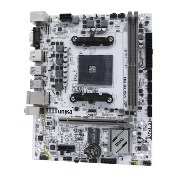 UNIKA UN-B450M PRO DDR4 BLIZZRADS Micro ATX Motherboard - Image 3